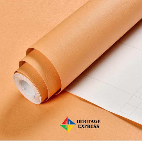 product-grid-gallery-item Matt Orange Solid Pvc sticker SL-110  ম্যাট কমলা স্ব-আঠালো পিভিসি স্টিকার  SL-110